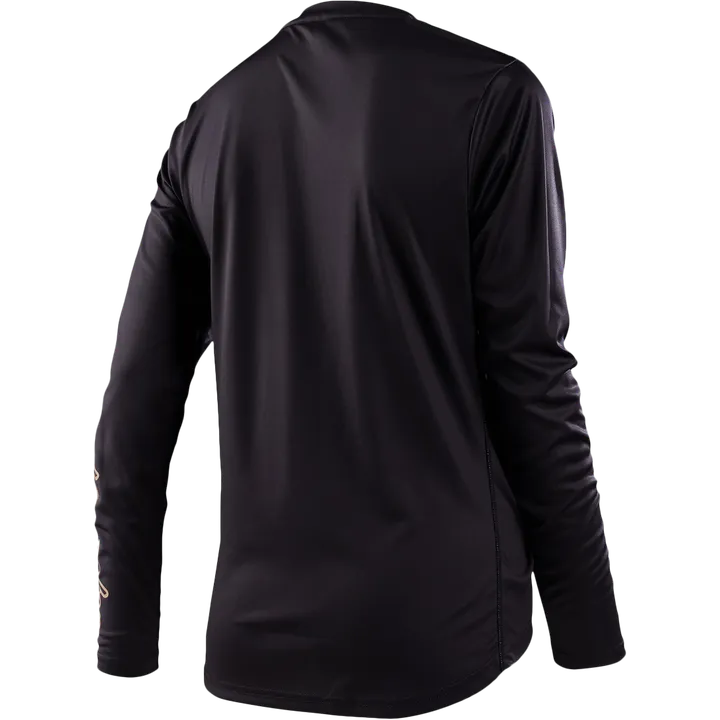 Womens Lilium LS Jersey schwarz