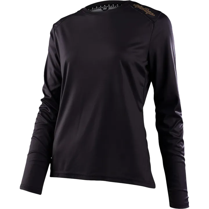 Womens Lilium LS Jersey schwarz