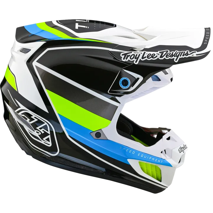 SE5 Composite Helmet - Reverb blanc-bleu