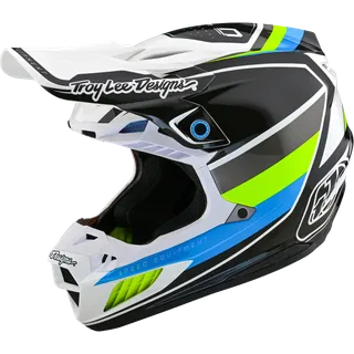 SE5 Composite Helmet - Reverb blanc-bleu