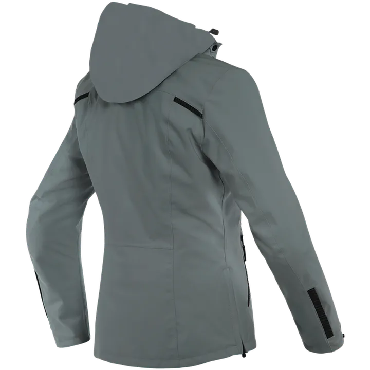 Damen D-DRY Jacke MAYFAIR hell grau