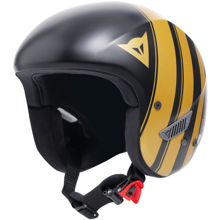 R001 Replica Sofia Goggia Helmet black/gold 
