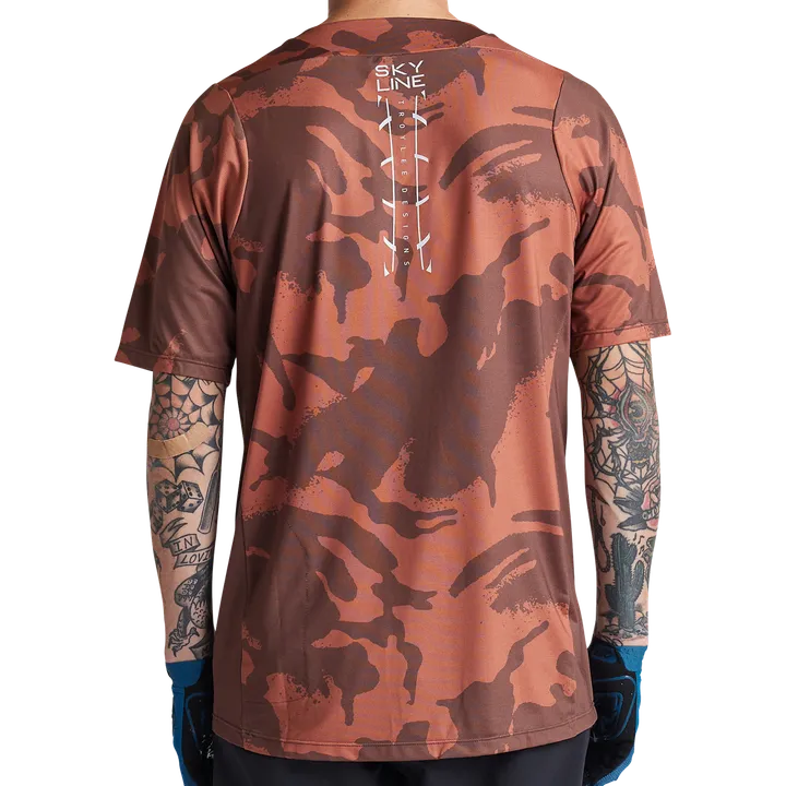 Skyline SS Jersey - Shadow marron