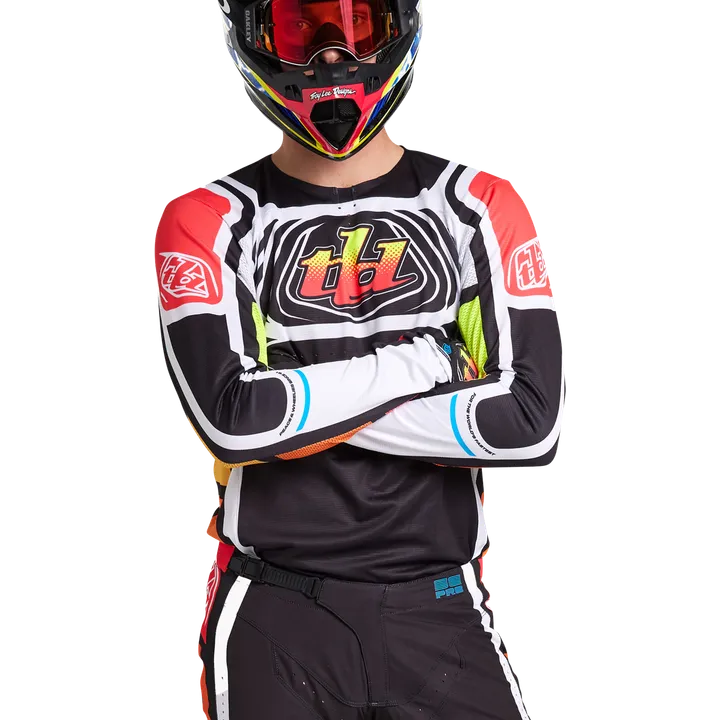 SE PRO Jersey - Wavez noir-rouge-blanc