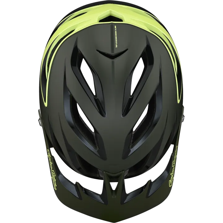 A3 Mips Helmet - Uno vert-jaune
