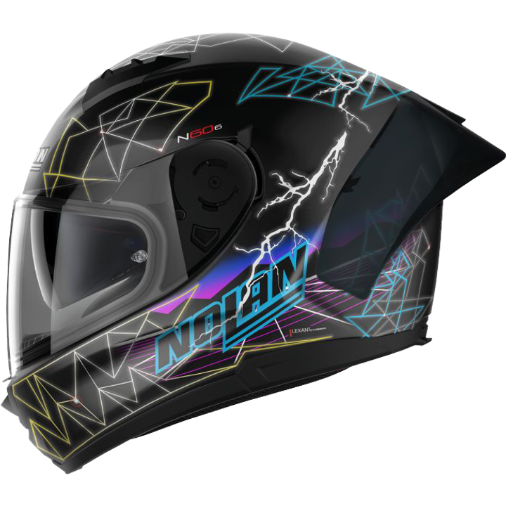 Casque intégral N60-6 SPORT RAINDANCE #26 noir mat-blanc