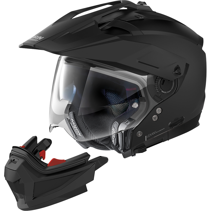 Casque multifonctionnel N70-2 X 06 CLASSIC N-COM #10 noir mat