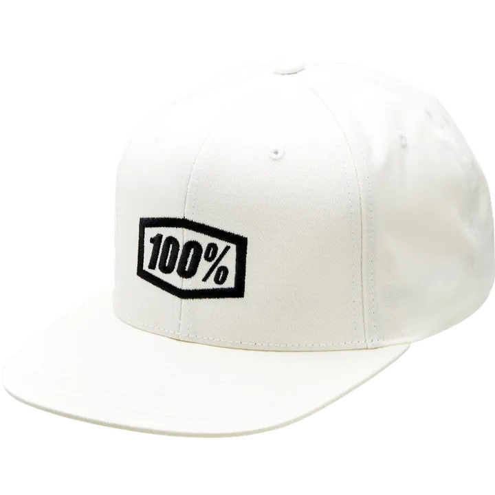 ICON Snapback Cap - White weiss-schwarz