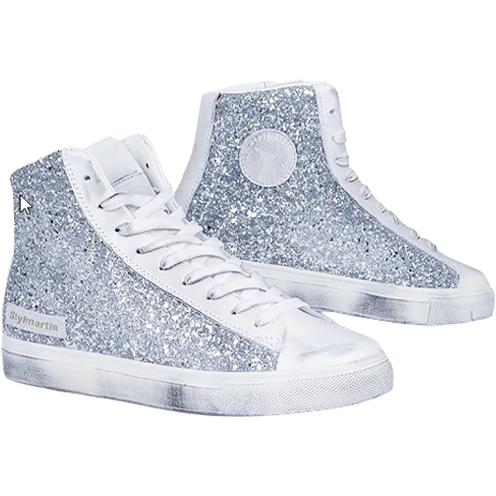 Sneaker Venice Glam Ltd silber