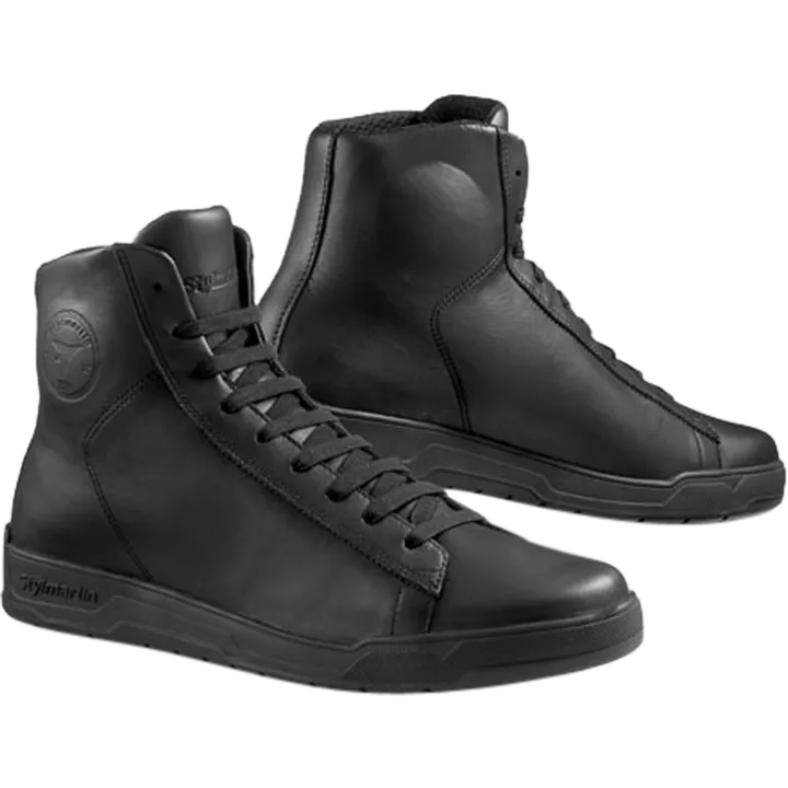 Sneaker Core leder schwarz