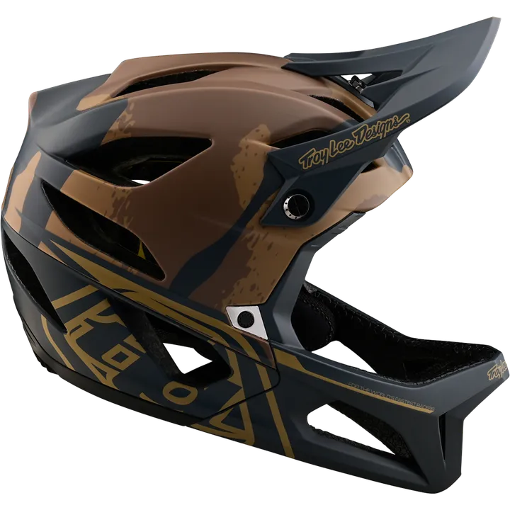 Stage Helmet - Stealth schwarz-grau-braun