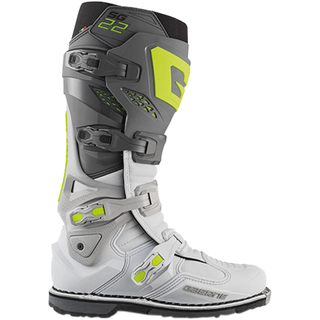Offroadstiefel SG22 dunkelgrau-weiss-grau