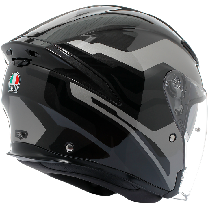 Jethelm K5 Evo Tune grau-schwarz