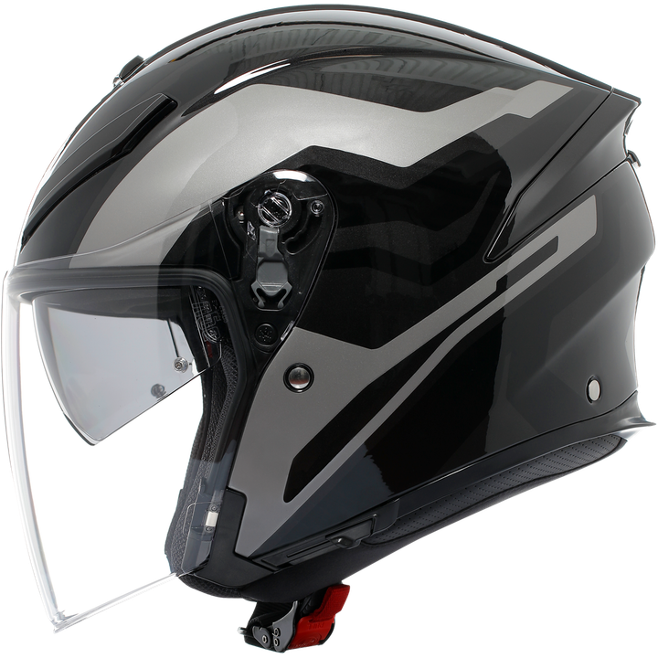 Jethelm K5 Evo Tune grau-schwarz