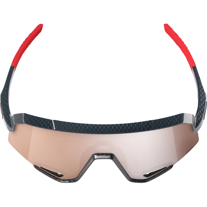 Brille Slendale - Gloss Crabon Fiber - HiPPER Crimson-Silver Mirror Lens