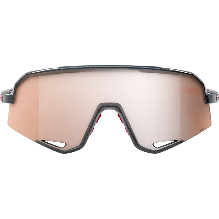 Brille Slendale - Gloss Crabon Fiber - HiPPER Crimson-Silver Mirror Lens