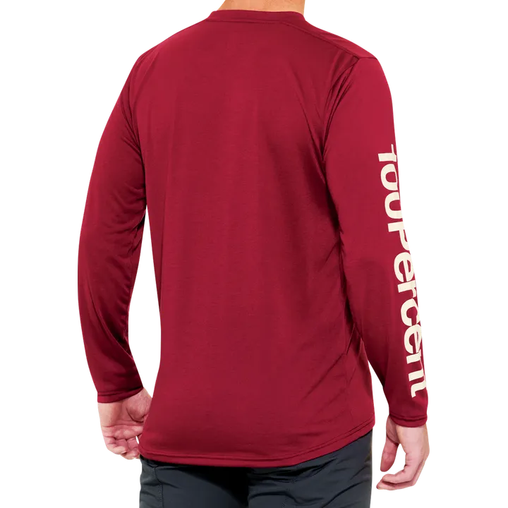 Airmatic Long Sleeve Jersey merlot