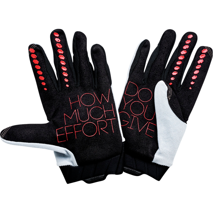 Handschuhe Geomatic grau-racer rot