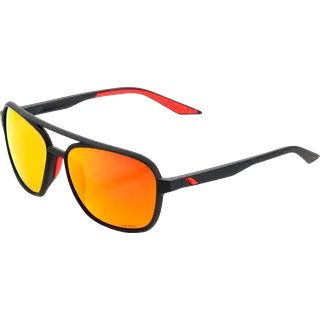 Lunettes Kasia Soft Tact Black-HiPER Red Multilayer Mirror Lens