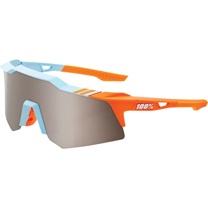 Lunettes Speedcraft XS Soft Tact Two Tone-HiPER Silver Mirror Lens