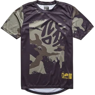 Youth Flowline SS Jersey gris-rose
