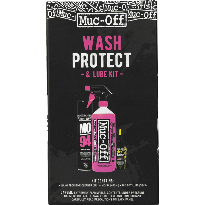 Wash, Protect and Dry Lube Kit