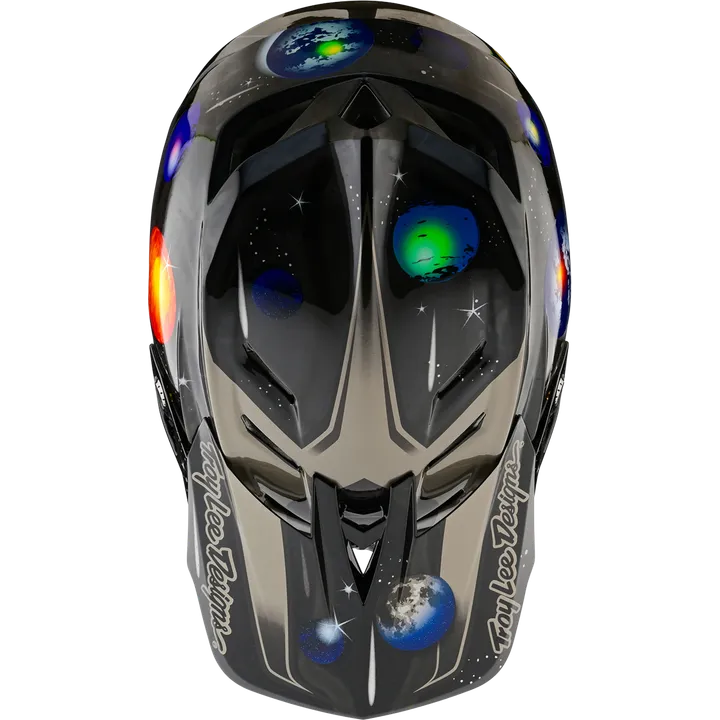 D4 Carbon Helmet - Spacian schwarz-grau