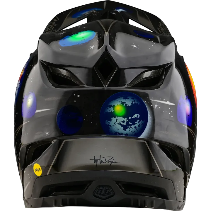D4 Carbon Helmet - Spacian schwarz-grau