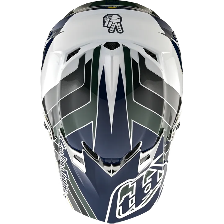 SE4 Polyacrylite Helmet - Block grau-blau