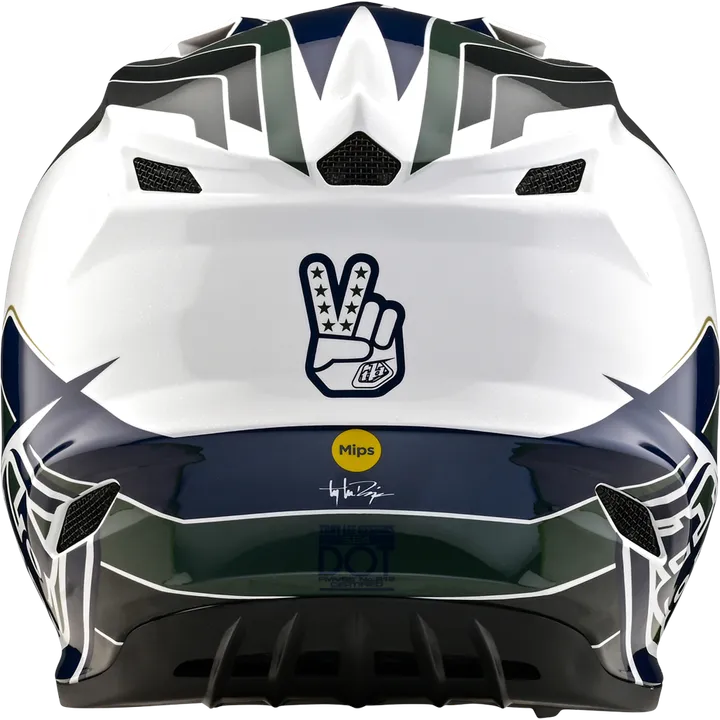 SE4 Polyacrylite Helmet - Block grau-blau