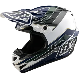 SE4 Polyacrylite Helmet - Block grau-blau