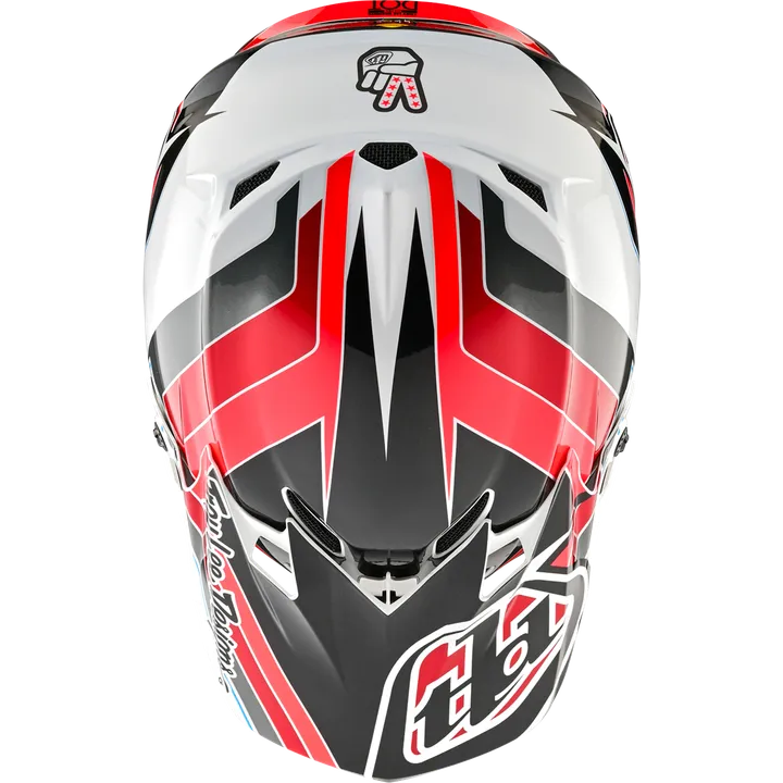 SE4 Polyacrylite Helmet - Block gris-rouge