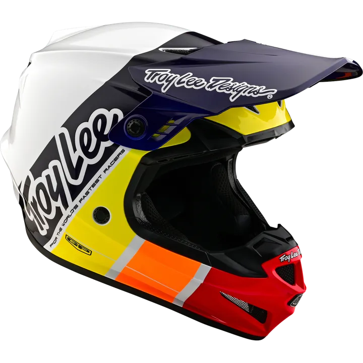 GP Helmet - Runner weiss-schwarz-rot