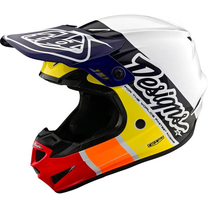 GP Helmet - Runner weiss-schwarz-rot