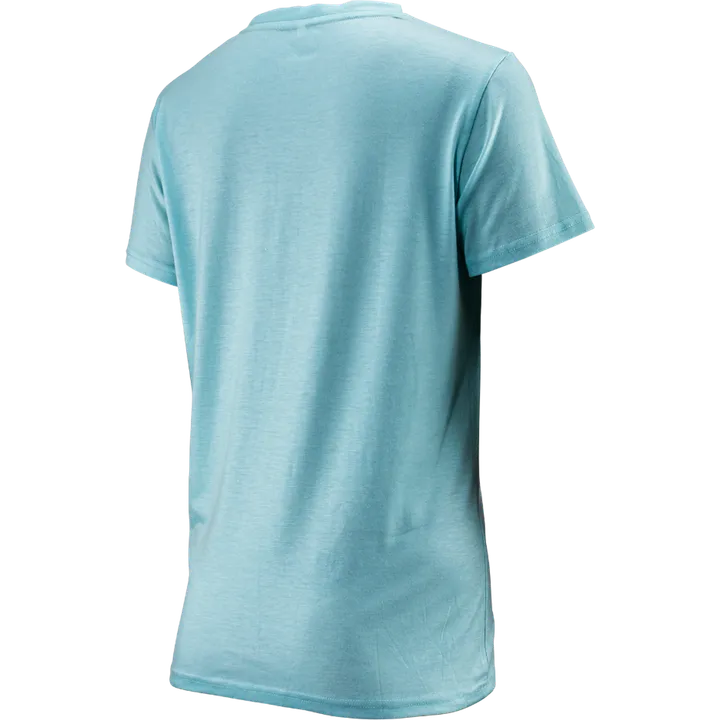 T-shirt premium pour femme bleu sarcelle