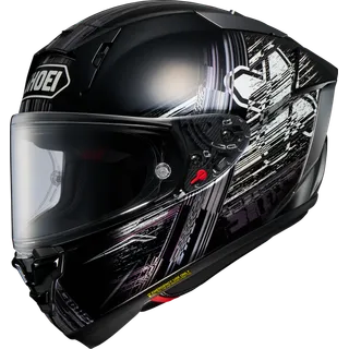 Casque intégral X-Spirit Pro Crosslogo TC-5, noir-blanc