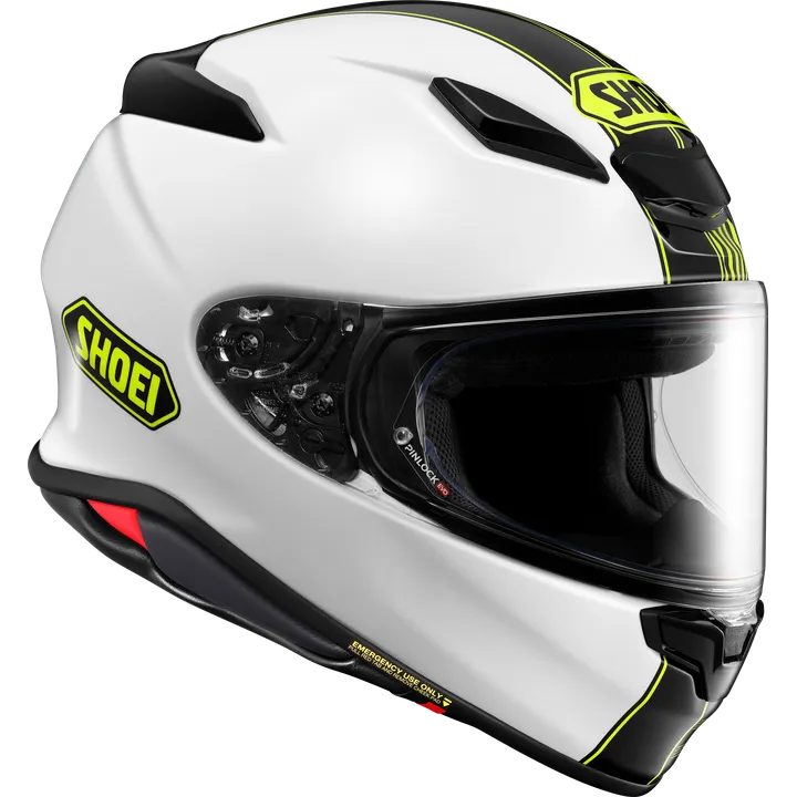 Casque intégral NXR2 Beaut TC-3, blanc-noir-neon jaune