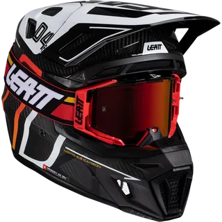 Helmet Kit Moto 9.5 V25 carbon-weiss
