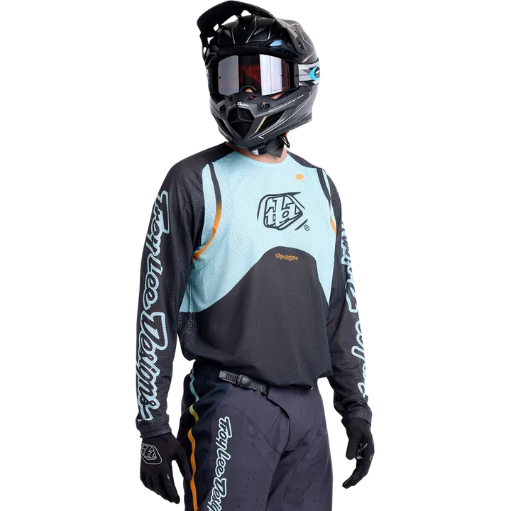 SE PRO AIR Jersey - Pinned schwarz-türkis