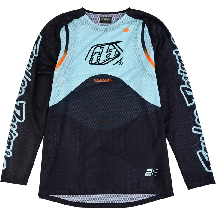 SE PRO AIR Jersey - Pinned schwarz-türkis