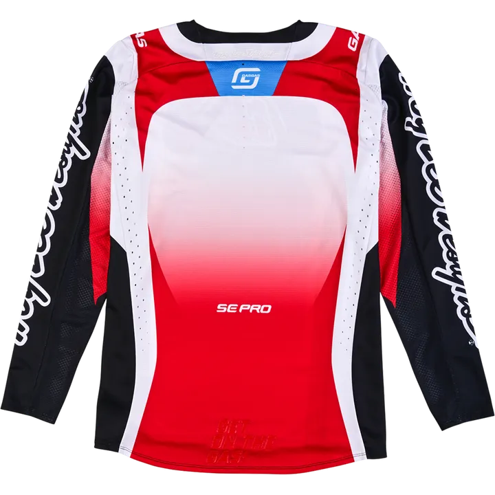 SE PRO Jersey - GASGAS Fumes noir-blanc
