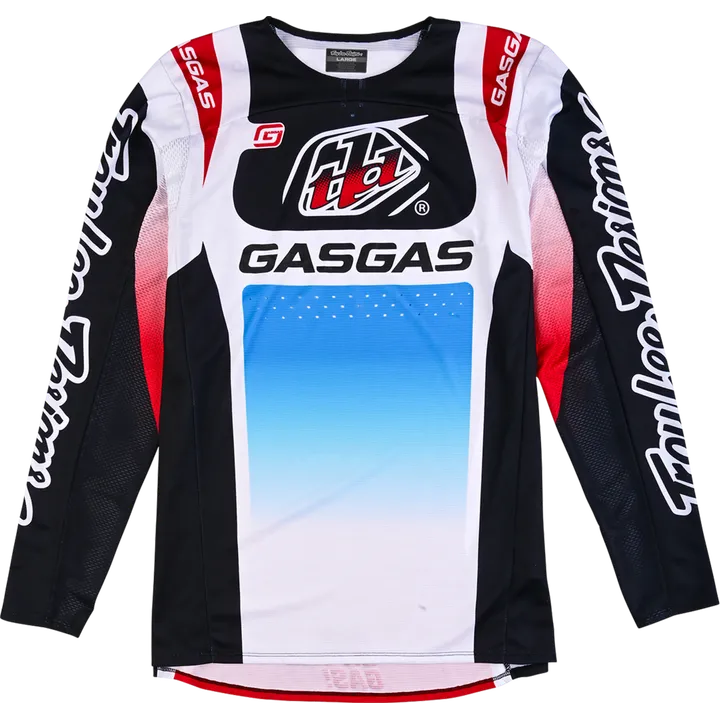 SE PRO Jersey - GASGAS Fumes noir-blanc