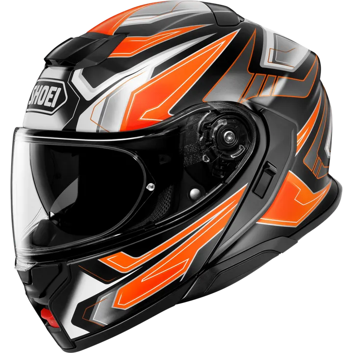 Klapphelm Neotec 3 Anthem TC-8, schwarz-orange-weiss