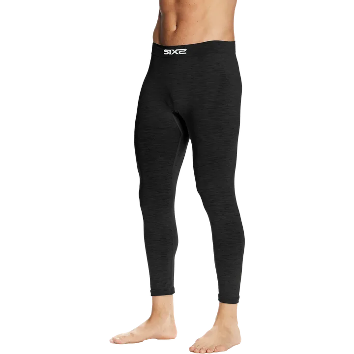 Funktionsleggings lang PNX Merino Unisex schwarz