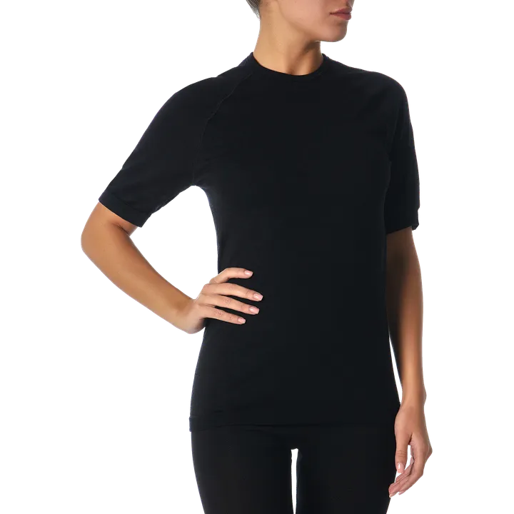 Funktionsshirt kurzarm TS1 MERINOS Unisex schwarz