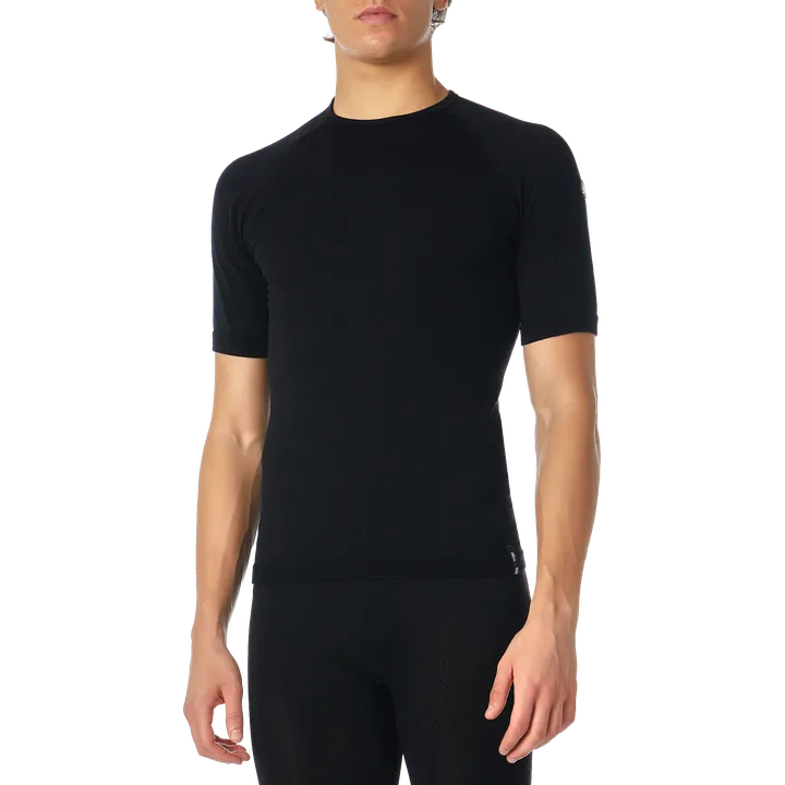 Funktionsshirt kurzarm TS1 MERINOS Unisex schwarz