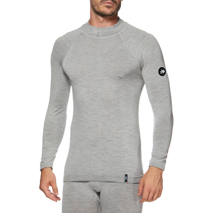 Funktionsshirt langarm TS3 Merino Unisex grau