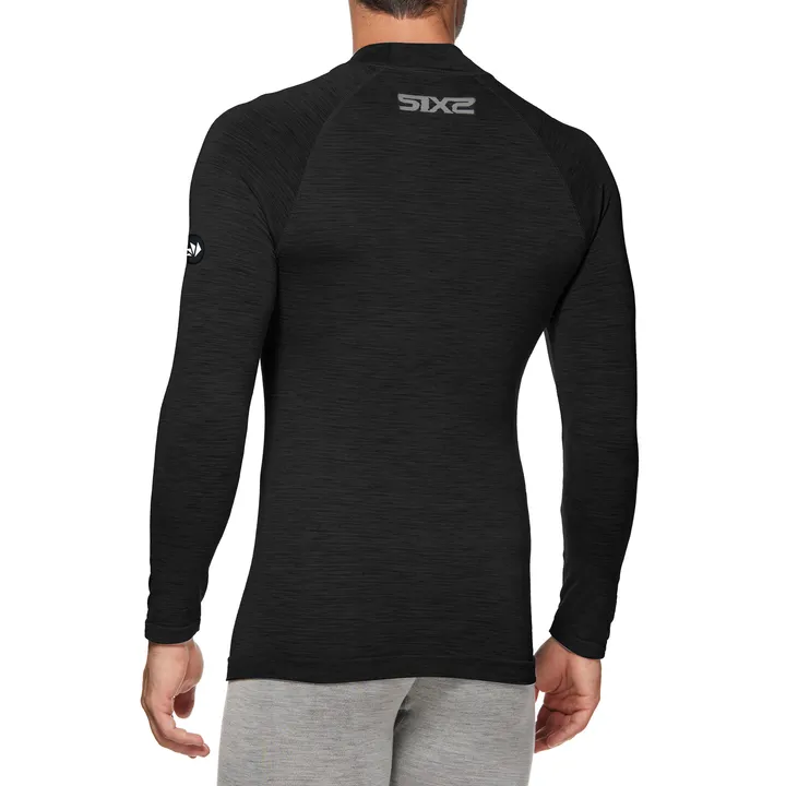 Funktionsshirt langarm TS3 Merino Unisex schwarz