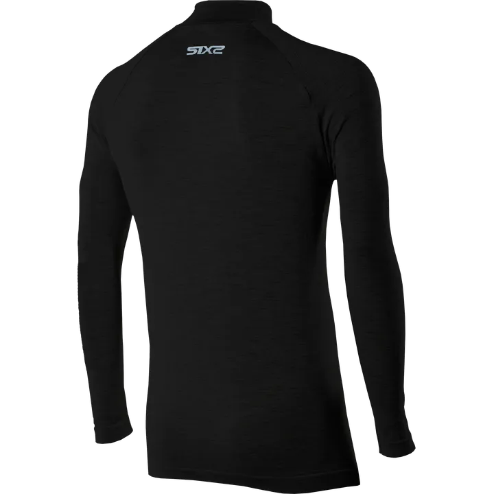 Funktionsshirt langarm TS3 Merino Unisex schwarz