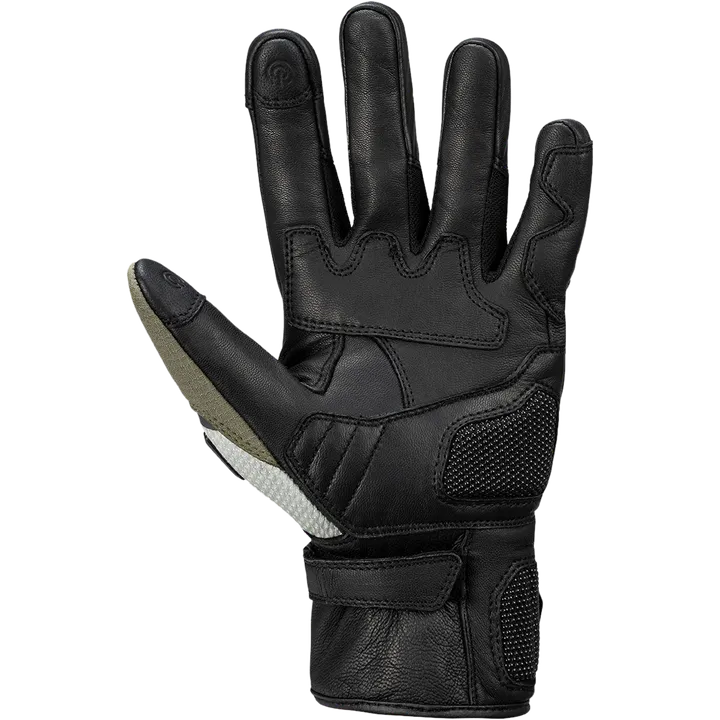 Montevideo-Air 2.0 gants courts noir-olive-gris clair